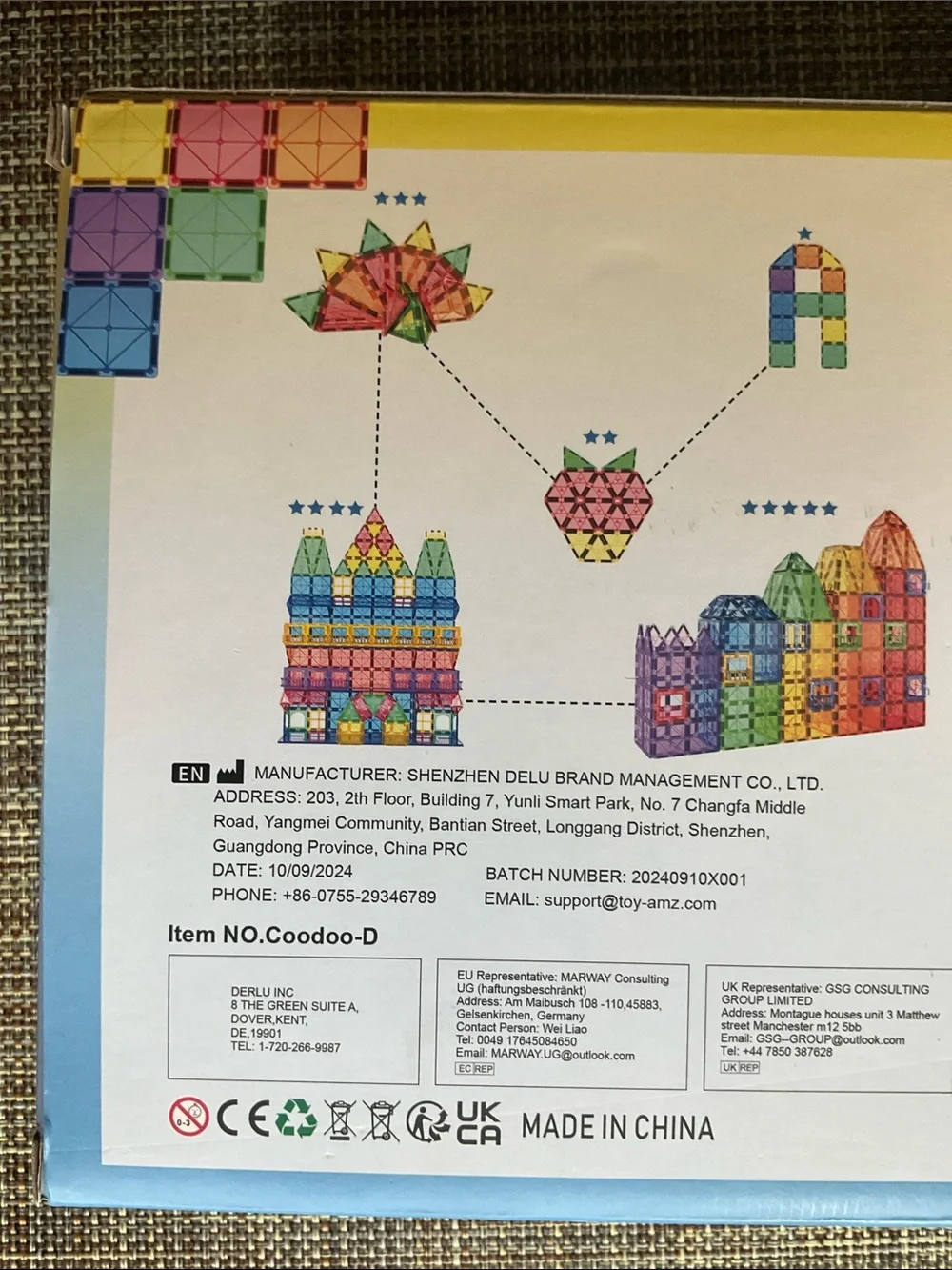 N/A magnetic building
